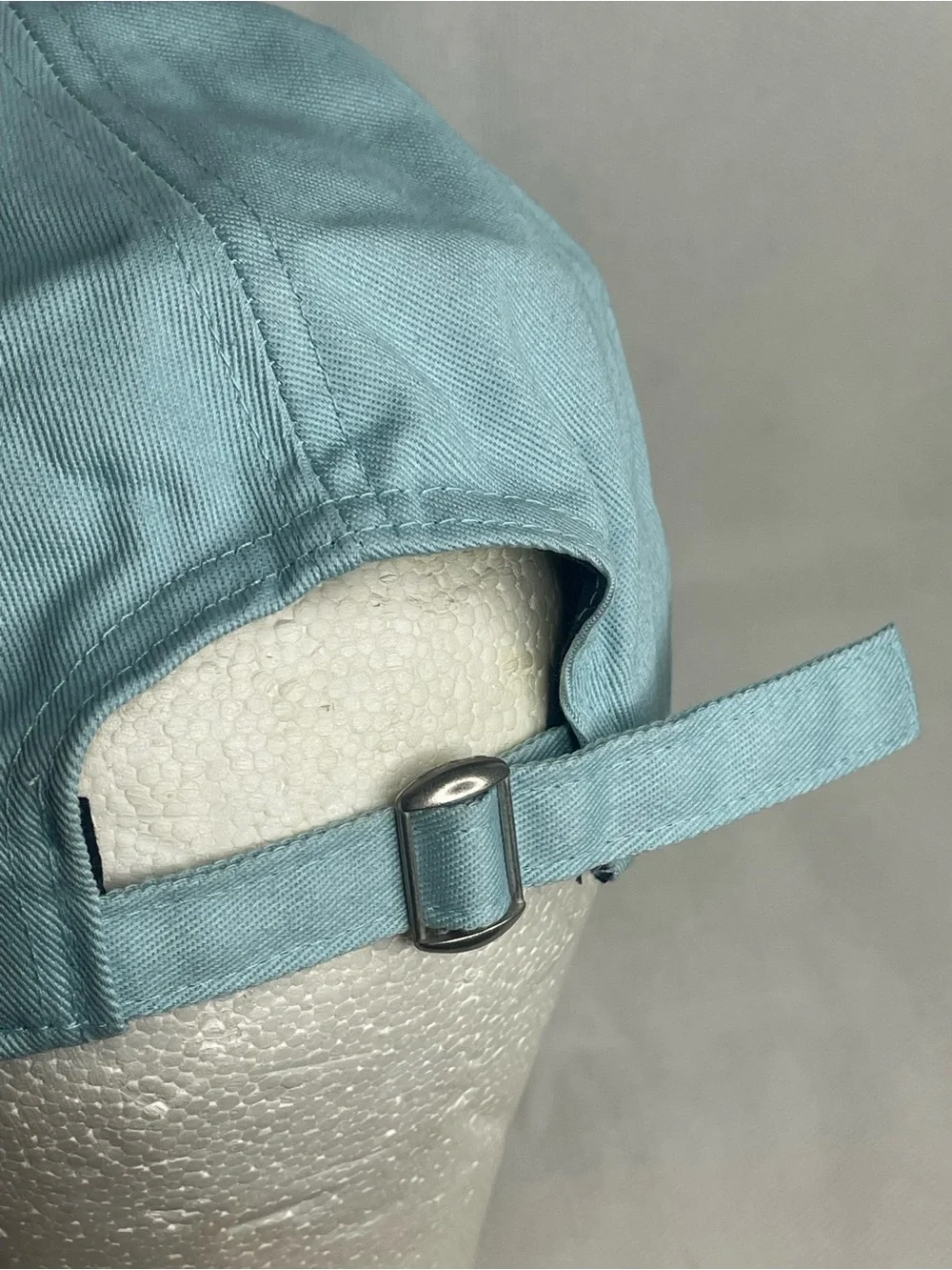 Nautica Classic Embroidered Logo J Class Dad Cap Baby Blue Adjustable Lined Hat
